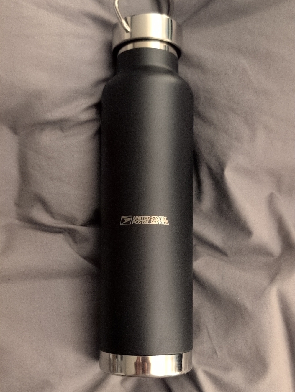 Black Stainless Steel Water Bottle